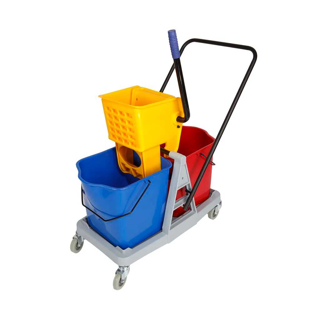 50L ECONO DOUBLE BUCKET TROLLEY