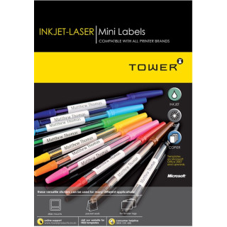 TOWER MINI LABELS W225