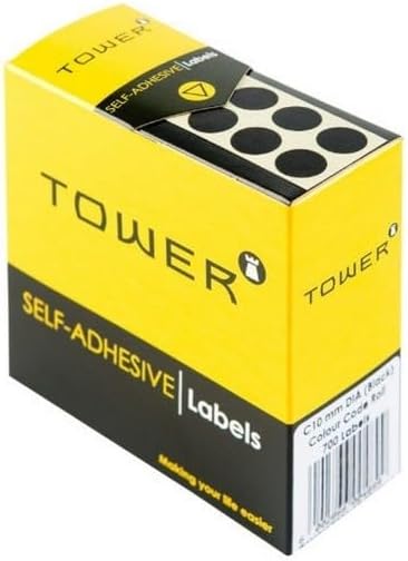 [PP0411] [PP0411] TOWER C10 LABELS BLACK