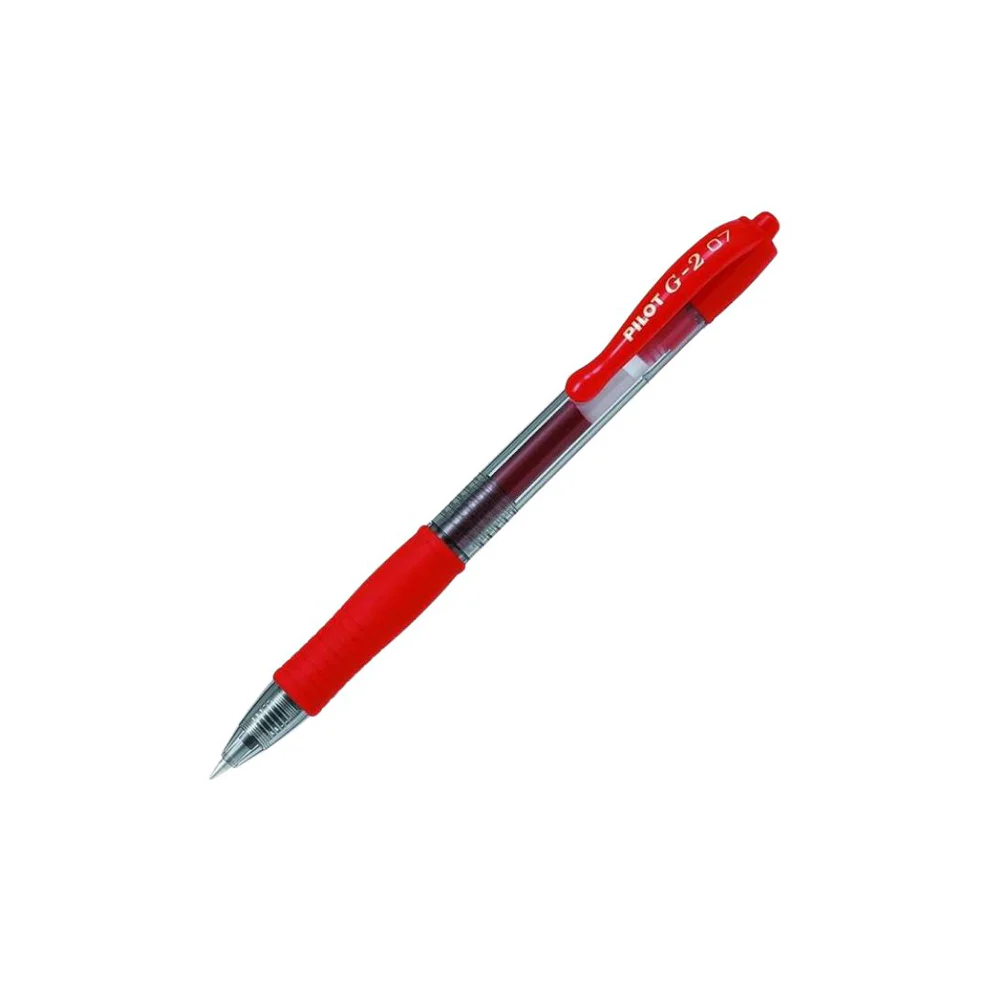 [PP0416] [PP0416] PILOT G2-7 RETRACTABLE ROLLER BALL GEL INK RED