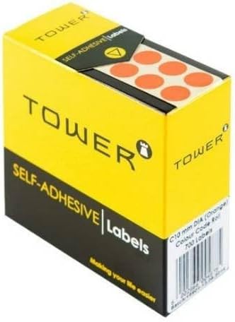 [PP0452] [PP0452] TOWER C10 LABELS ORANGE