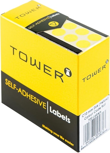 [PP0453] [PP0453] TOWER C10 LABELS YELLOW