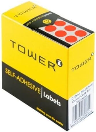 [PP0454] [PP0454] TOWER C10 LABELS RED