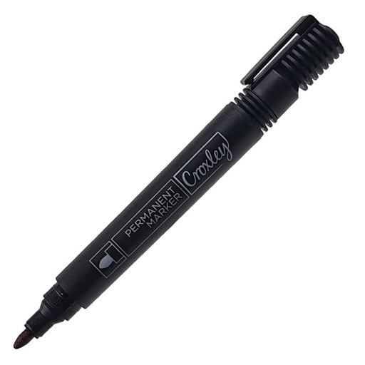 [PP0466] [PP0466] CROXLEY PERMANENT MARKER BULLET BLACK