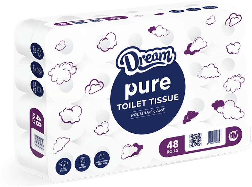 [PP0638] [PP0638] TOILET PAPER 2PLY-350 SHEETS PER ROLL-48 PER BALE