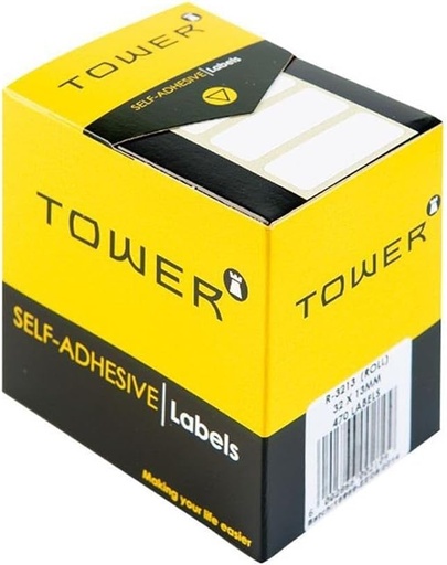 [PP0954] [PP0954] TOWER C32 LABELS WHITE