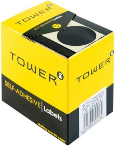 [PP1022] [PP1022] TOWER C32 LABELS BLACK