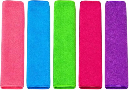 [PP1449] [PP1449] MICROFIBRE CLOTH 38CMX38CM COLOURS-280GSM- 4 PACK
