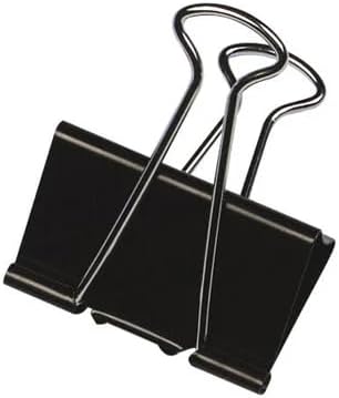 [PP0088] [PP0088] 32MM FOLDBACK CLIP - 12PK