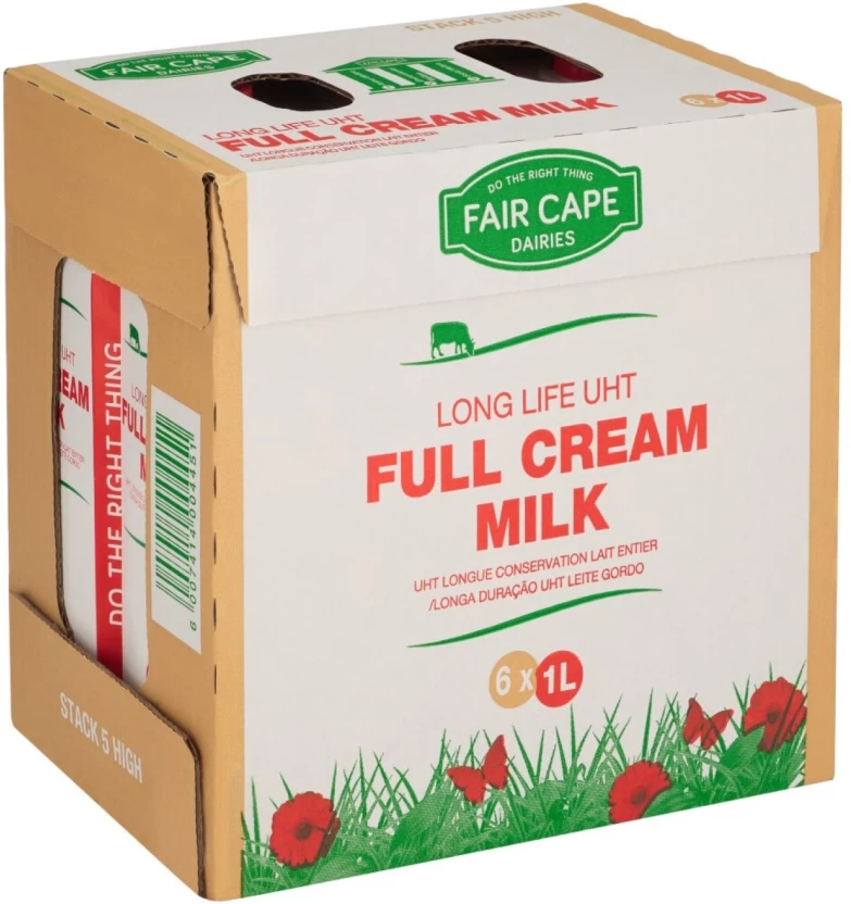[PP0094] [PP0094] 6X1LITRE UHT FULL CREAM MILK