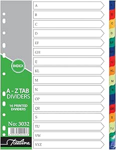 [PP0165] [PP0165] FILE DIVIDERS (ABC)