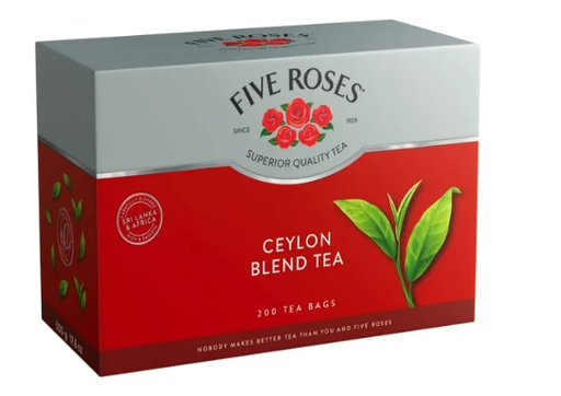 [PP0289] [PP0289] FIVE ROSES TEA BAGS 200
